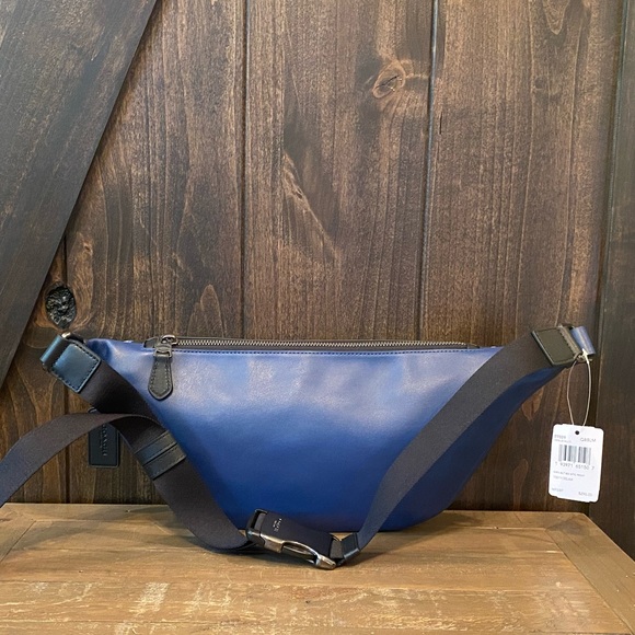 NWT Authentic Coach Watercolor Belt Bag - Picture 5 of 9